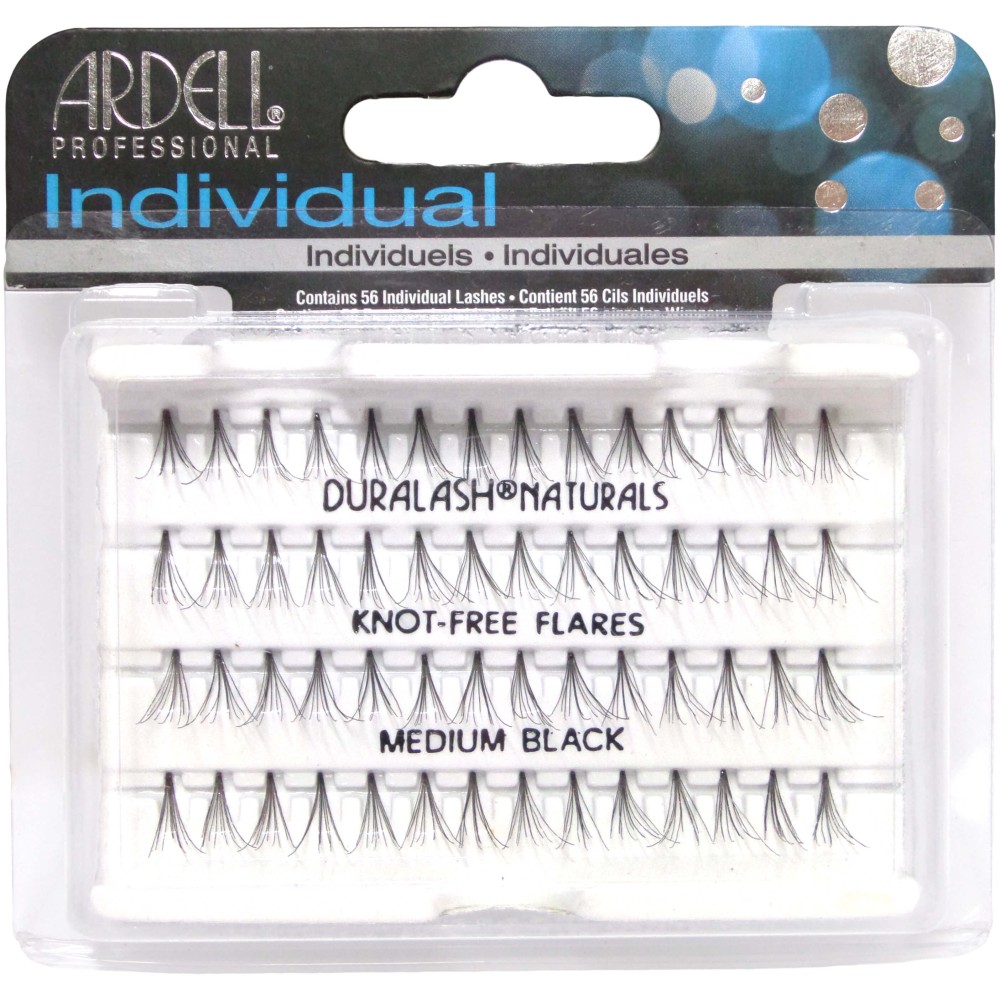 ריסים בודדים - knot free medium black ריסים בודדים - knot free medium black